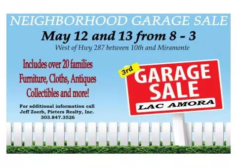 Lac Amora Neighborhood Garage Sale